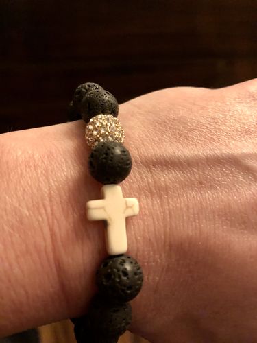 Customer photo review of ' Thou Art With Me ' Bracelets
