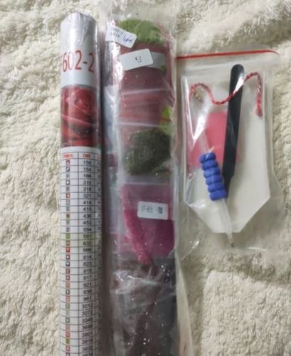 Customer photo review of Diamond Painting - Rote Rose