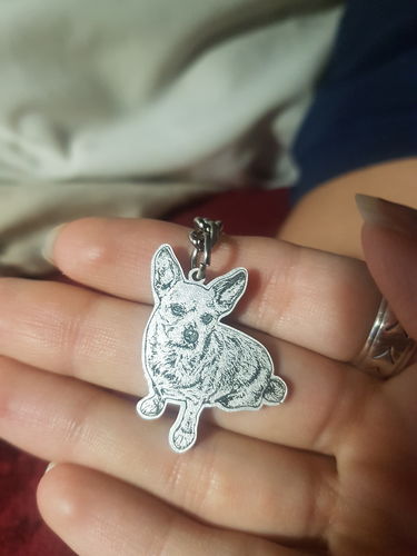 Customer photo review of Silvercut™ Keychain