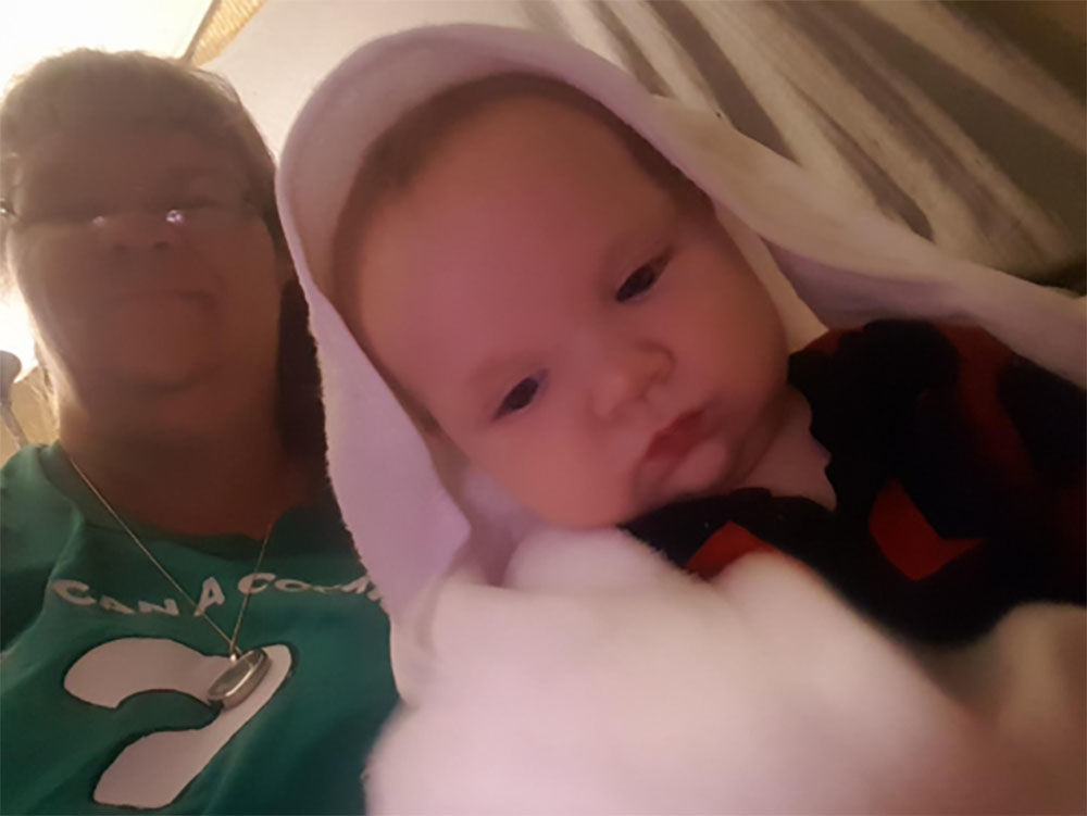 Customer photo review of Baby Hooded Towel