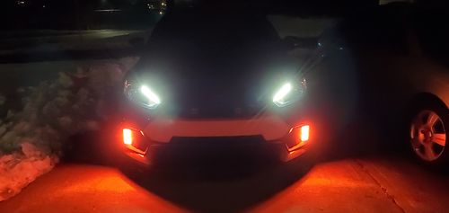 Customer photo review of Ford Focus RS MK3 Fog Light Armour