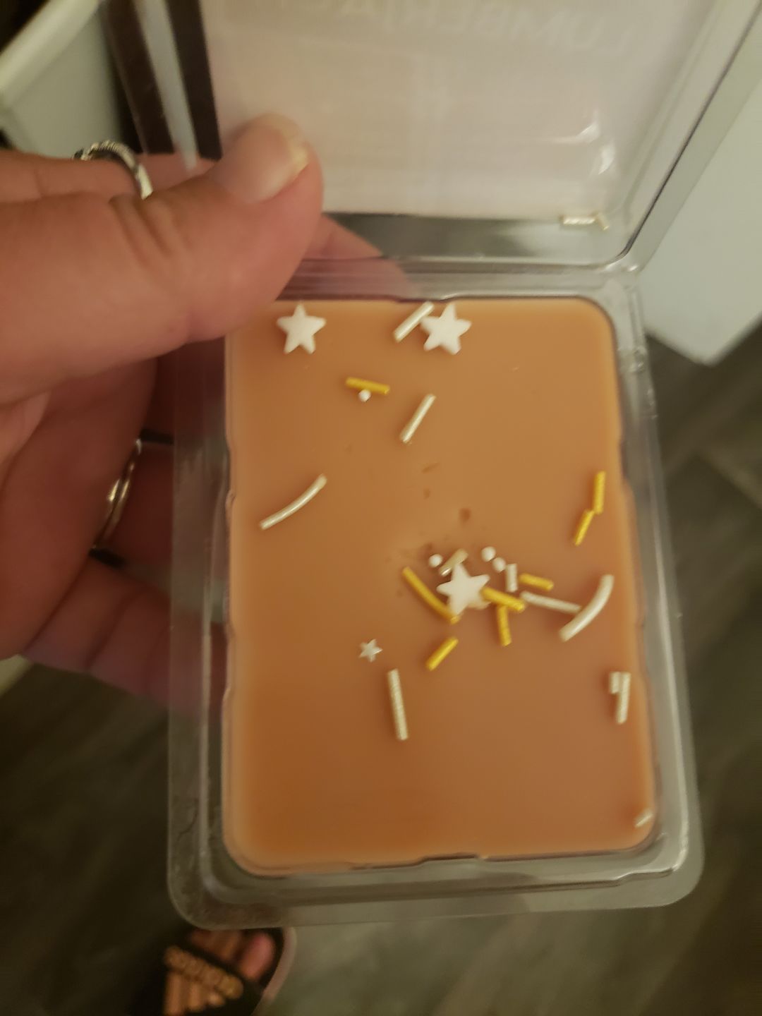 Customer photo review of Sexy Lumberjack Wax Melts
