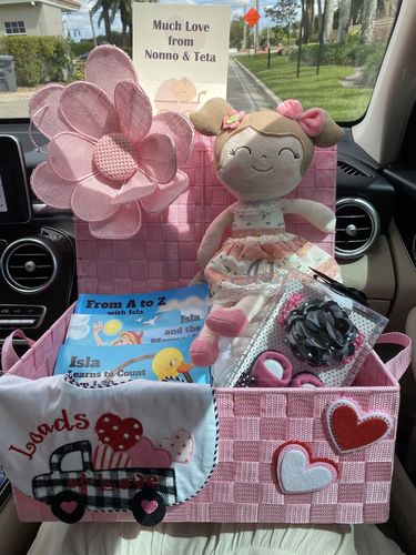 Customer photo review of Personalized Leya Doll Customized Baby Gift with Gift Bag - 5 Colors