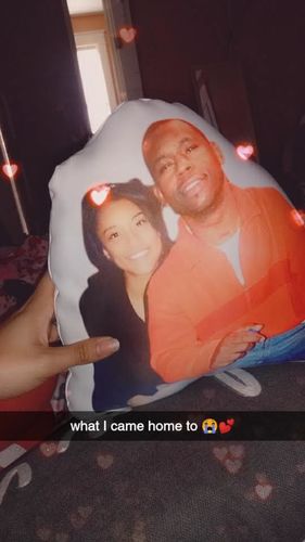 Customer photo review of Create A Custom Object Pillow