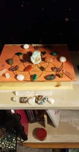 Customer photo review of Native American Tarot by Laura Tuan