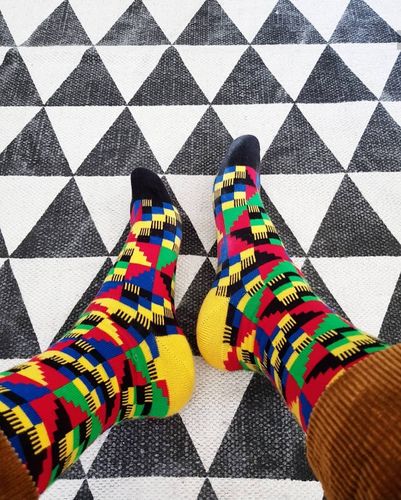 Customer photo review of The Classic Afrisocks Collection