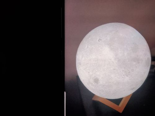 Customer photo review of The Original Moon Lamp™