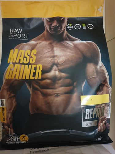 Customer photo review of Mass Gainer Protein Powder 2 Flavours, Dairy Free, Soy Free, Non GMO Suitable for Vegans