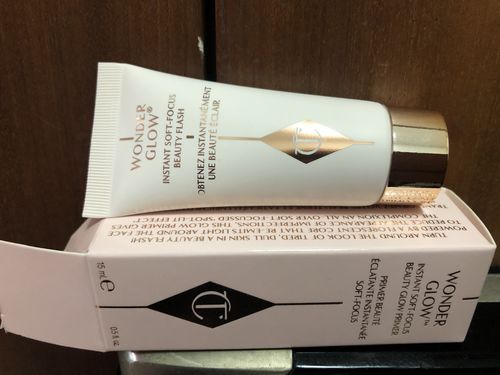Customer photo review of Wonderglow Face Primer