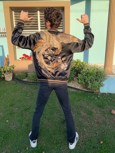 Customer photo review of Phoenix Sukajan Souvenir Jacket