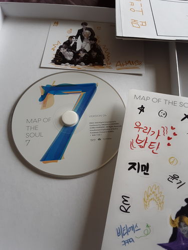 Customer photo review of BTS MAP OF THE SOUL : 7 ALBUM
