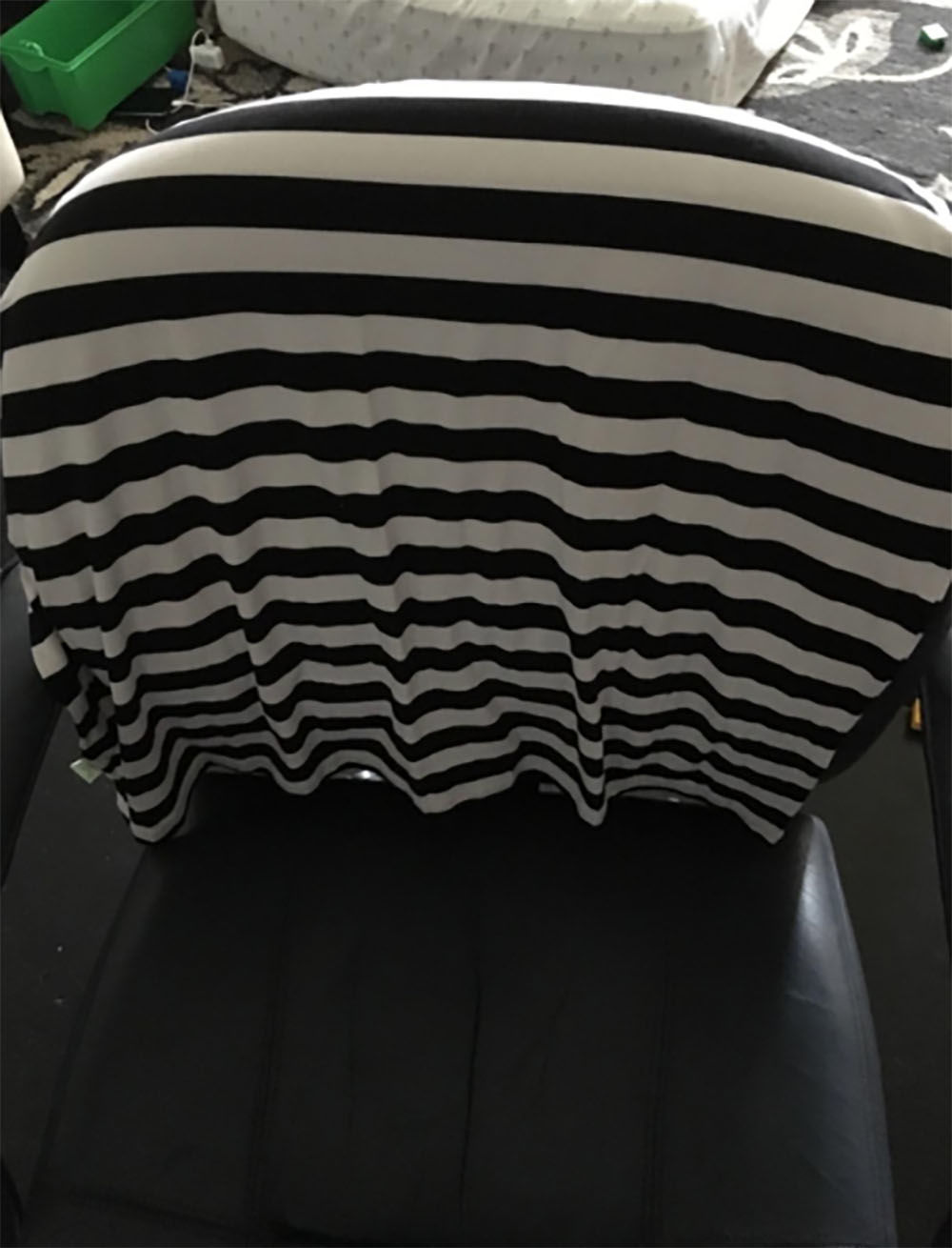 Customer photo review of Carseat Canopy - Nursing Cover