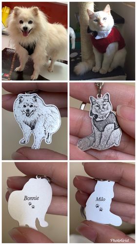 Customer photo review of Silvercut™ Keychain