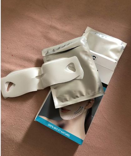 Customer photo review of DermaV™  |  Masque amincissant pour ovale du visage