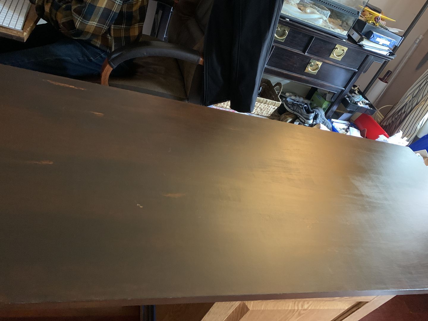 Customer photo review of Auburn Mahogany - Gel Stain