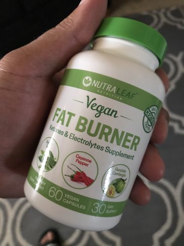 Customer photo review of NutraLeaf® Vegan Fat Burner
