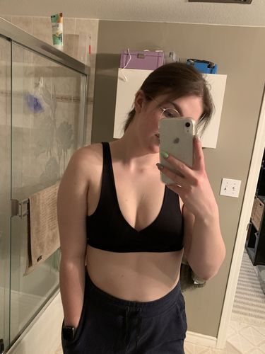 Customer photo review of The Kenzie Top / Black