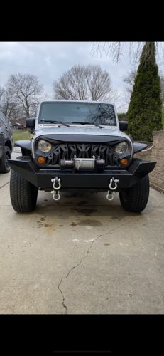 Customer photo review of Shark Grille - Matte Black (07-18 Wrangler JK )
