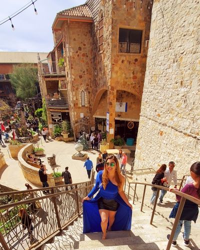 Customer photo review of Find My Way Blouse Royal Blue