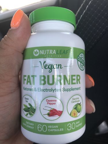 Customer photo review of NutraLeaf® Vegan Fat Burner