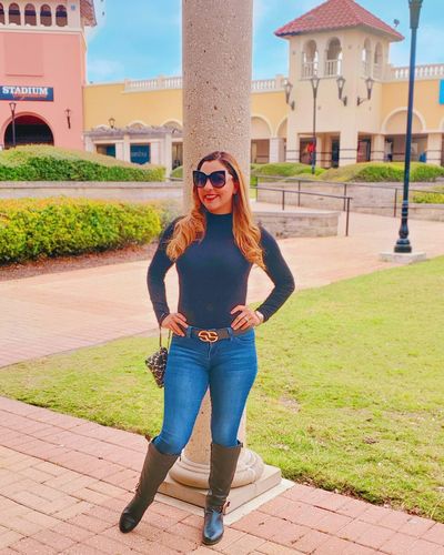 Customer photo review of Never Settle Bodysuit Black