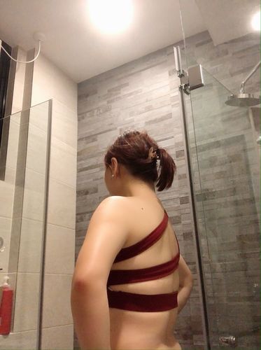 Customer photo review of SATIN BRA