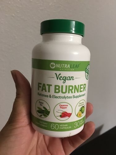 Customer photo review of NutraLeaf® Vegan Fat Burner