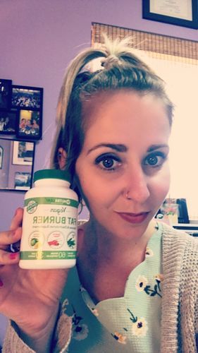 Customer photo review of NutraLeaf® Vegan Fat Burner