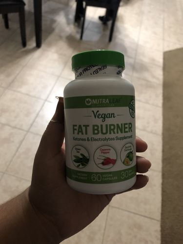 Customer photo review of NutraLeaf® Vegan Fat Burner