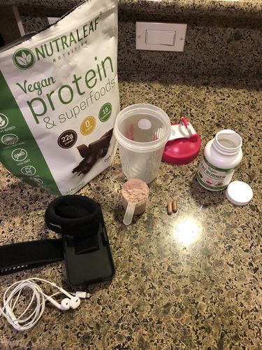 Customer photo review of NutraLeaf® Vegan Fat Burner