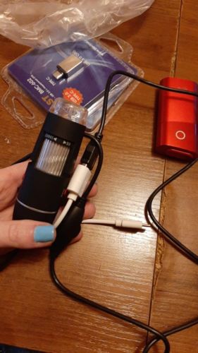 Customer photo review of Digitale Microscoop