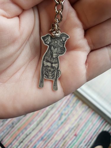 Customer photo review of Silvercut™ Keychain