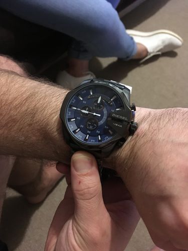 Customer photo review of Diesel DZ4329 Mega Chief