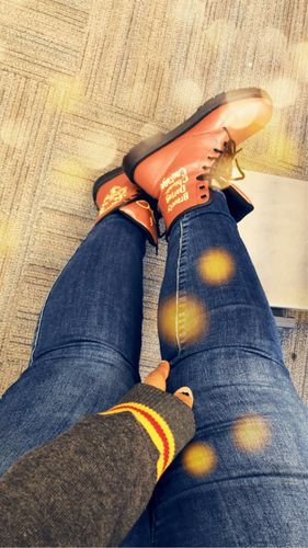 Customer photo review of Harry Potter 4 Houses Women's Boots HP0001