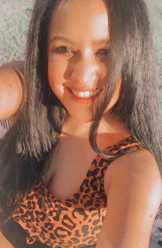 Customer photo review of Traveler Top | Leopard Print