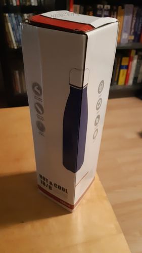 Customer photo review of Incoobo's Best "Deluxe Marble Designed Thermos Bottle"