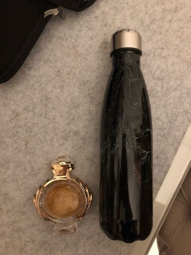 Customer photo review of Incoobo's Best "Deluxe Marble Designed Thermos Bottle"