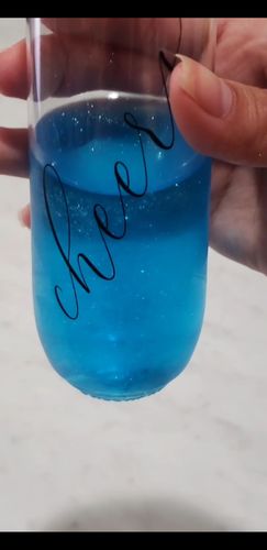 Customer photo review of RHINESTONE SILVER PRISM POWDER®