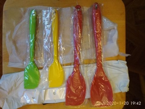 Customer photo review of Spatule Silicone Patisserie