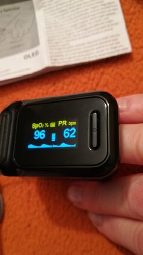 Customer photo review of MedicPure™ Digital Fingertip pulse Oximeter SPO2