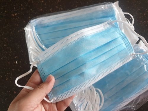 Customer photo review of 50pcs Facial Protective Cover Anti-Virus Masks Disposable Earloop Face Mouth Masks