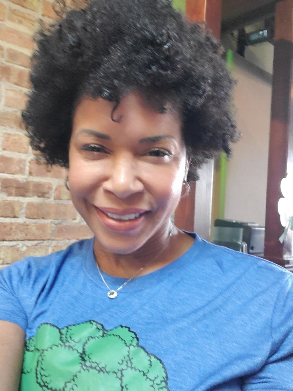 Customer photo review of Curly Hair Moisturizer with Organic Avocado Oil and Organic Jojoba Oil with Lavender Fragrance