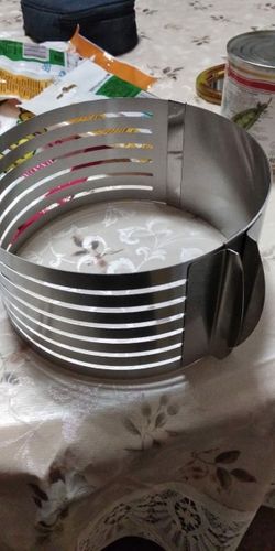 Customer photo review of Coupe Gateau - 5 Formes