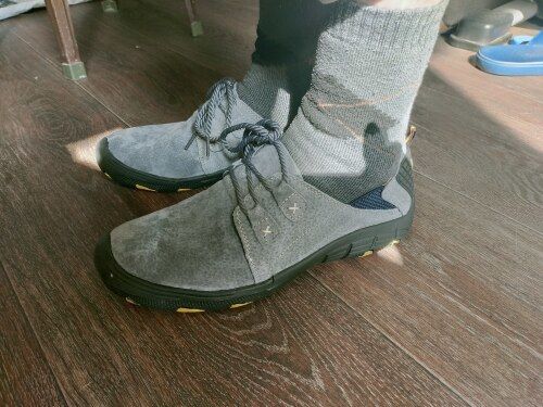 Customer photo review of Genuine Leather Breathable Outdoor Training Shoes