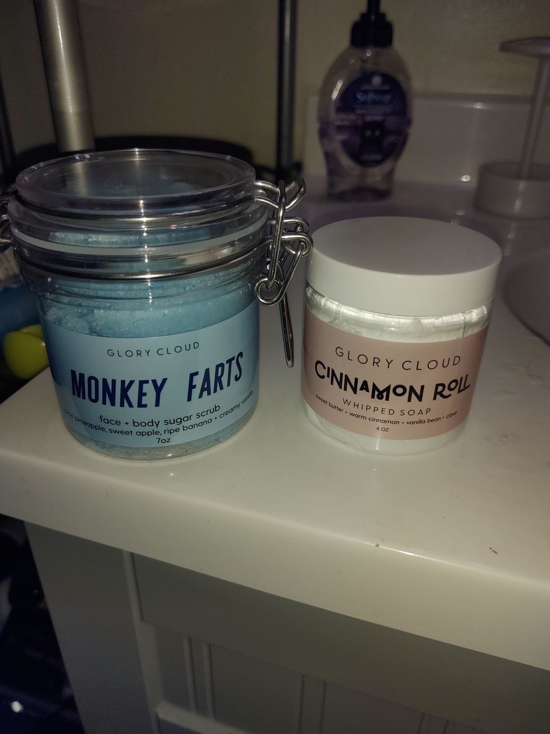 Customer photo review of Monkey Farts - Cloud Scrub