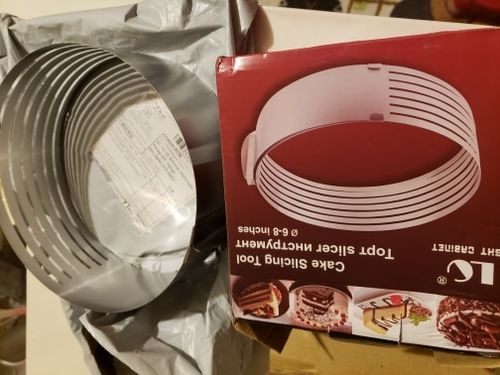 Customer photo review of Coupe Gateau - 5 Formes