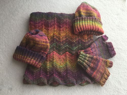 Customer photo review of Ladies Mystery Knitting Box