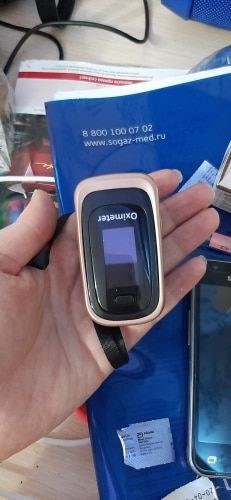 Customer photo review of MedicPure™ Digital Fingertip pulse Oximeter 2.0