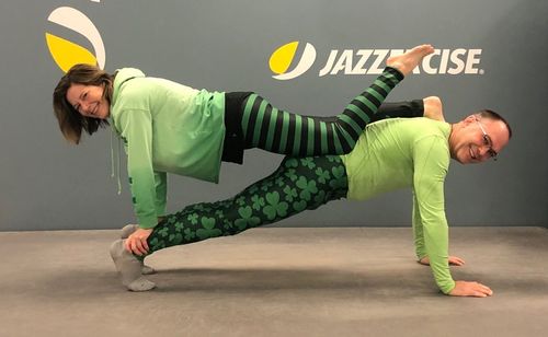 Customer photo review of St. Patrick Hats Leggings