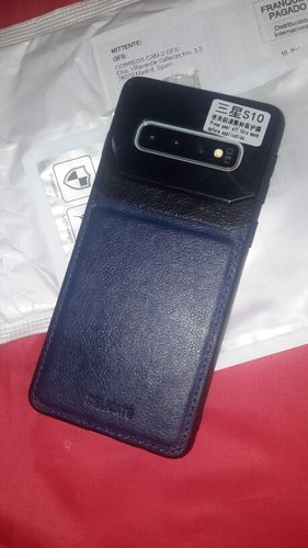 Customer photo review of Leather Case for Samsung Galaxy